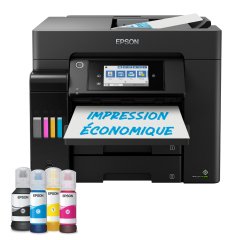 Epson ECOTANK ET-5855 Imprimante multifonction à réservoir d'encre 4 en 1 - Wifi - A4 couleur
