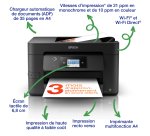 Imprimante multifonction jet d'encre 4 en 1 Epson Workforce WF-3820Dwf