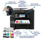 Epson ECOTANK ET-5805 Imprimante multifonction à réservoir d'encre 4 en 1 - Wifi - A4 couleur