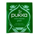 Thé vert menthe et matcha Bio Pukka - Boîte de 20 sachets