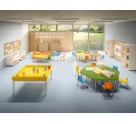 Chaise scolaire OCTAVE Taille 4 - primaire CP / CE1