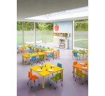 Chaise scolaire OCTAVE Taille 4 - primaire CP / CE1