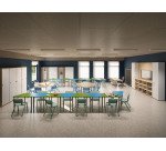 Chaise scolaire Cleo Taille 4 - primaire CP / CE1