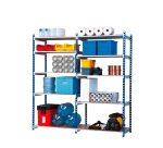 Paperflow Rang'Eco base and combination module shelf blue l 125 x d 34 x h 200 cm with optional shelves and shelf covers