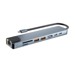 Hub USB C 8 en 1 iClick Pro TnB
