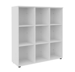 Structure casier flexycaz 9 cases vides 3 x 3 cases L 120 x P 42 x H 131,4