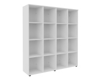 Structure casier flexycaz 16 cases vide 4 x 4 cases l 160 x p 42 x h 173,5