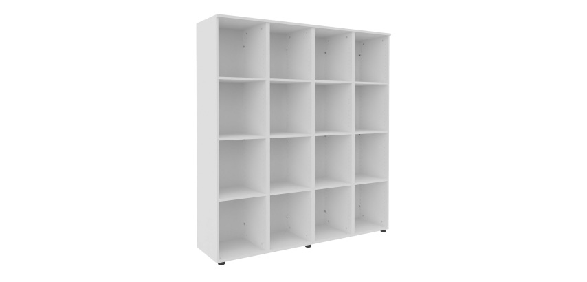 Structure casier flexycaz 16 cases vide 4 x 4 cases l 160 x p 42 x h 173,5