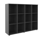 Structure casier flexycaz 12 cases vides 4 x 3 cases L 160 x P 42 x H 131,4