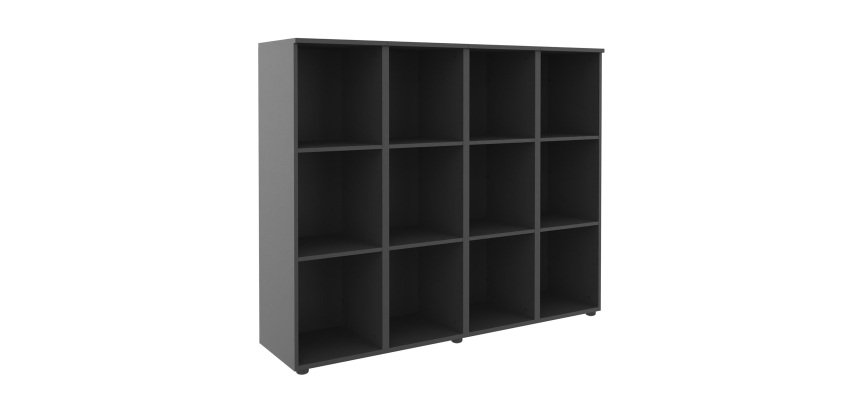 Structure casier flexycaz 12 cases vides 4 x 3 cases L 160 x P 42 x H 131,4