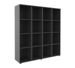Structure casier flexycaz 16 cases vide 4 x 4 cases L 160 x P 42 x H 173,5