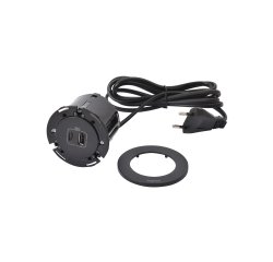 Einbauladegerät Incara Disq60 USB A + USB C 15W schwarz