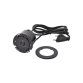 Ingebed stopcontact Incara Disq60 usb a + usb c 15w zwart