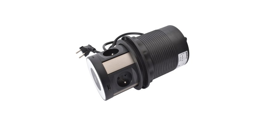 Prise encastrable Incara Tower 120 4 prises