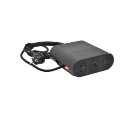 Prise Incara Link'on mit 4 Steckdosen, 2 Steckplätzen + t + 2 USB Anschlüsse AC.