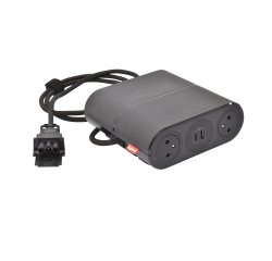 Prise Incara Link'On 4 prises 2P + T + 2 USB: A- und C-Modul nachfolgend