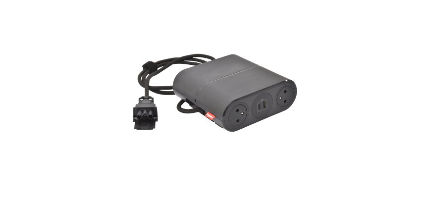 Prise Incara Link'On 4 prises 2P + t + 2  USB : A et C module suivant