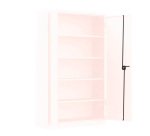Armoire métal portes battantes monobloc Metily H 198 cm