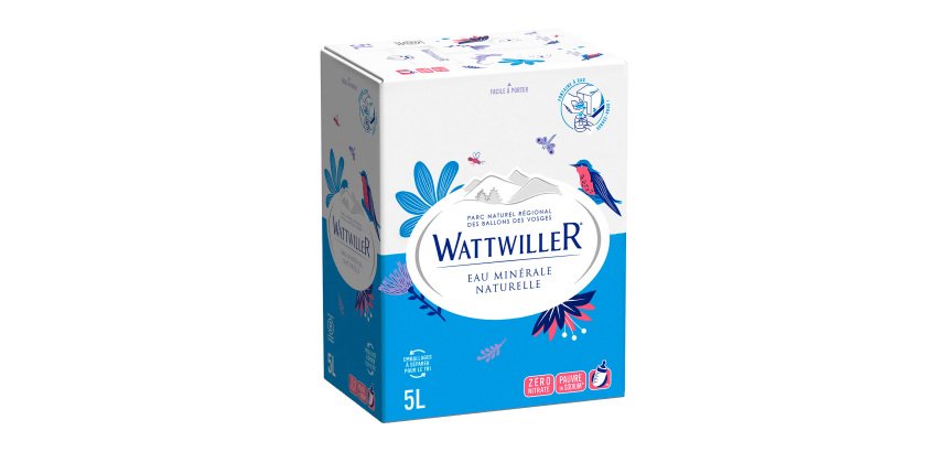 Fontaine eau minérale Wattwiller 5 L