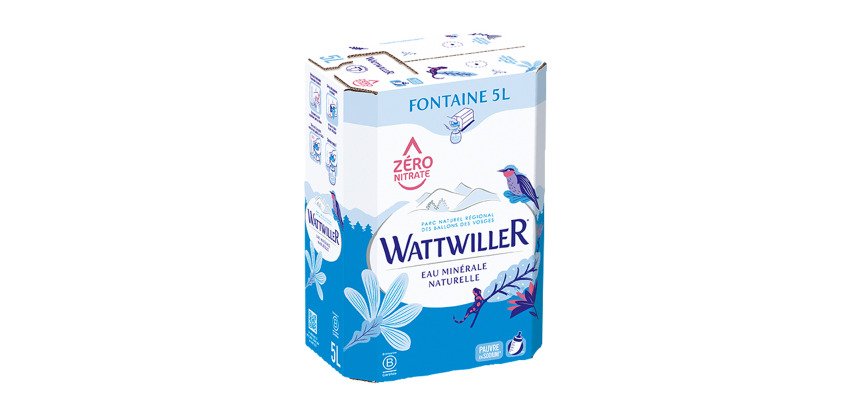 Fontaine eau minérale Wattwiller 5 L