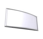 Plaque de porte, 150 x 120 mm, argent