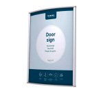 Plaque de porte, 150 x 200 mm, argent