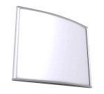 Plaque de porte, 210 x 150 mm, argent