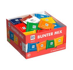 Mini-tablette de chocolat 'BUNTER MIX'