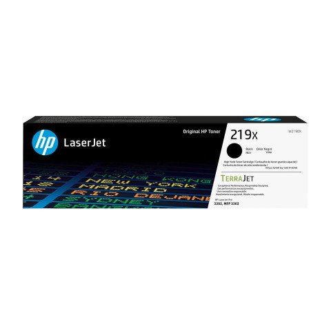 HP cartucho de tóner LaserJet 219X Original alta capacidad (3200 páginas) negro