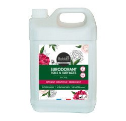 Nettoyant surodorant sol et surfaces 3D Boldair professional, Pivoine - Bidon de 5 L