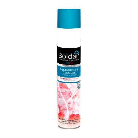 Désodorisant destructeur d'odeurs parfumant Boldair Pivoine - Aérosol 500 ml