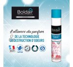 Désodorisant destructeur d'odeurs parfumant Boldair framboise pivoine - Aérosol 500 ml