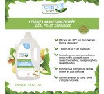 Lessive liquide Hypoallergénique Action verte - 142 lavages - Flacon de 5 L