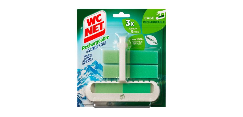 WC Net long-lasting rechargeable block Fresh Breeze