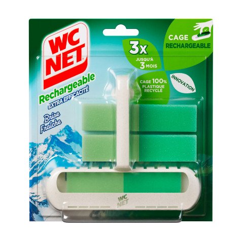Bloc WC Net rechargeable longue durée brise fraîche