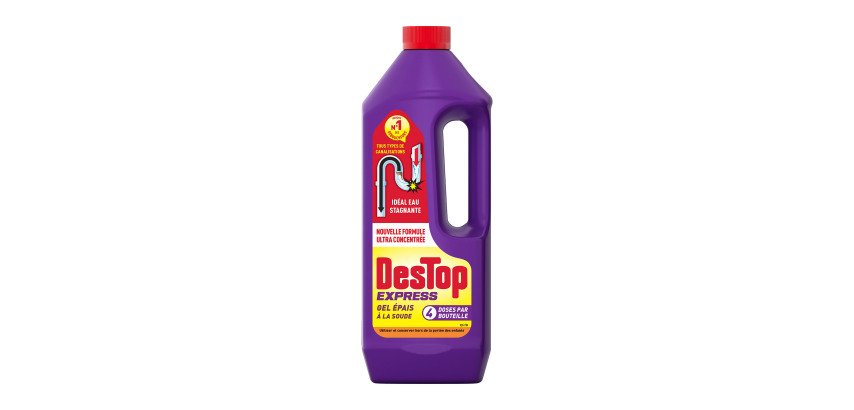 Déboucheur canalisations Destop gel express - Flacon de 950 ml