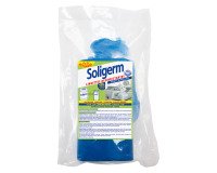 Lingettes désinfectantes pour cuisine et mains Soligerm - Recharge de 200