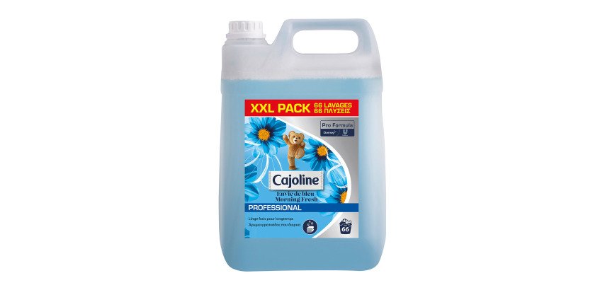 Weichspüler Cajoline Professional Sehnsucht nach Blau - 66 Waschgänge - 5-Liter-Kanister