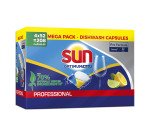 Capsules lave-vaiselle Sun Professionnel Optmimum All in one - Boite de 208