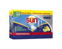 Capsules lave-vaiselle Sun Professionnel Optmimum All in one - Boite de 208