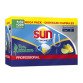 Capsules lave-vaiselle Sun Professionnel Optmimum All in one - Boite de 208