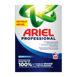Lessive poudre concentrée Ariel Professional - 100 lavages - Baril de 5,5 kg