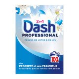 Waschpulver-Konzentrat Dash professional 2 in 1 Lotusblüten & Lilien - 100 Waschgänge - Fass mit 5,5 kg