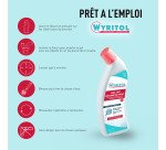 Gel WC désinfectant surpuissant 4 en 1 Wyritol - Flacon de 750 ml