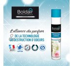Désodorisant destructeur d'odeurs parfumant Boldair fleurs boisées - Aérosol 500 ml