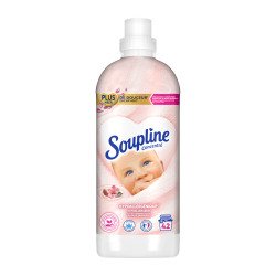 Assouplissant Soupline concentré Hypoallergénique - 42 lavages - Bidon de 880 ml