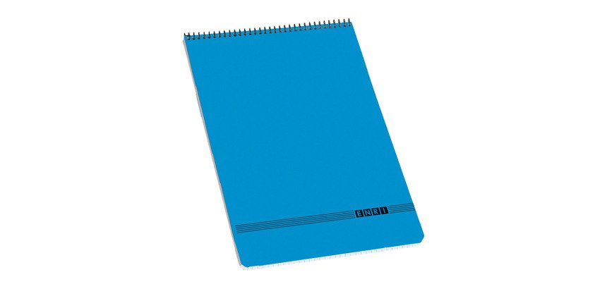 Bloc de notas cuadriculado con tapa Enri 105 x 155 mm