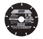 Disque carbure Norton multi-matériaux Ø 125 x 22,23 mm - Nombre de segment 9