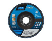 Disque à lamelles Norton Technic Ø 125 x 22,23 mm - Grain 40 - Lot de 5