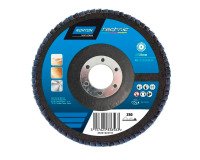 Disque à lamelles Norton Technic Ø 125 x 22,23 mm - Grain 80 - Lot de 5